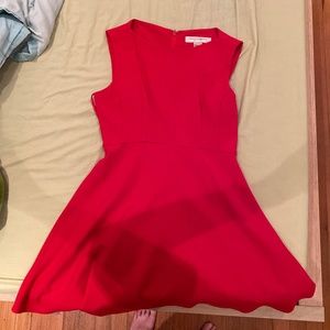 Red French connection dress